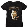 Aerosmith Logo Pandora's Toys Women's T Shirt Rock Band Merch