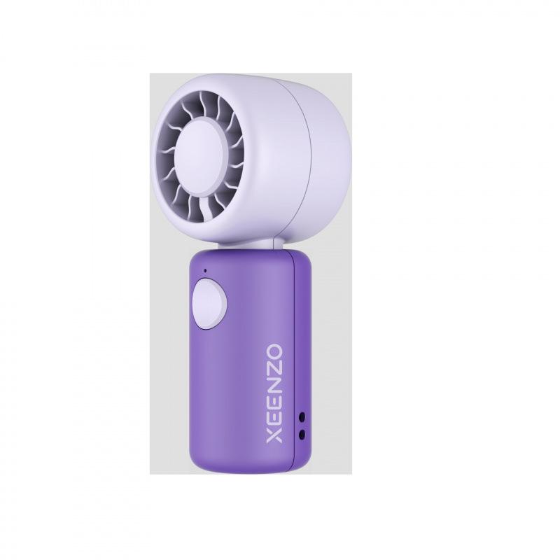 N11 Cute USB Rechargeable Portable Fan: Long-Lasting Battery, Strong Airflow, Handheld Outdoor Fan