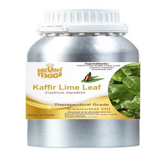Levenmooi Kaffir Lime Leaf (Citrus hystrix DC.) Pure & Natural Therapeutic Grade Essential Oil Glass