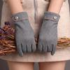 Women's Velvet Touchscreen Winter Gloves - Versatile, Warm, & Ideal for Outdoor Cycling