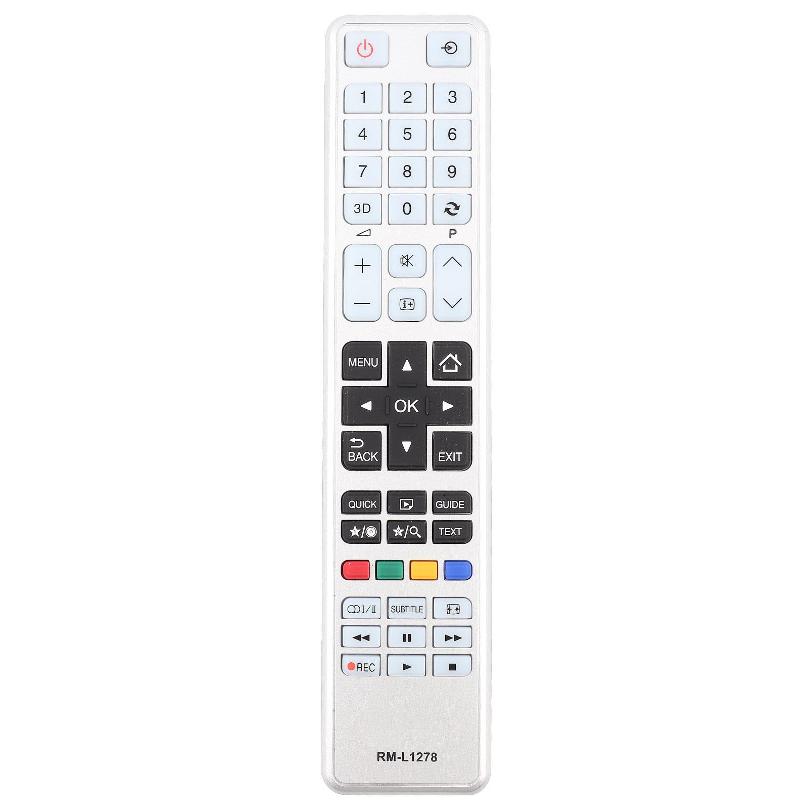 RM‑L1278 Multi‑function TV Remote Control for Toshiba Television Remote Control Replacement  TV Remote Control