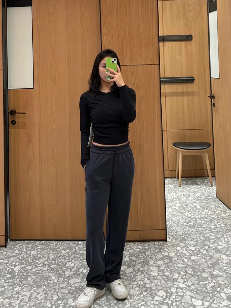 **Modal Cloud Wide-Leg Yoga Pants for Women**