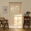 Home Door Curtain for Doorway, Light-filtering Privacy Curtain Bohemian Embroidered Curtain Decoration, Suitable for Temporary Room Dividers,