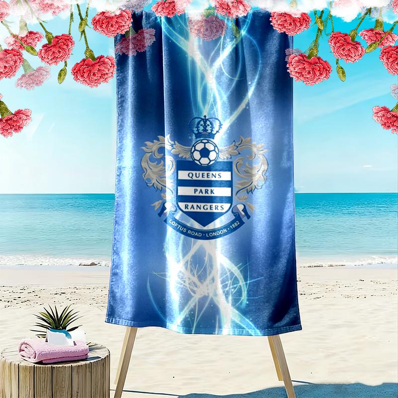 Queens Park Rangers fc Druck Strandtuch, Großes Weiches Schnelltrocknendes Handtuch für Strand Camping Schwimmen