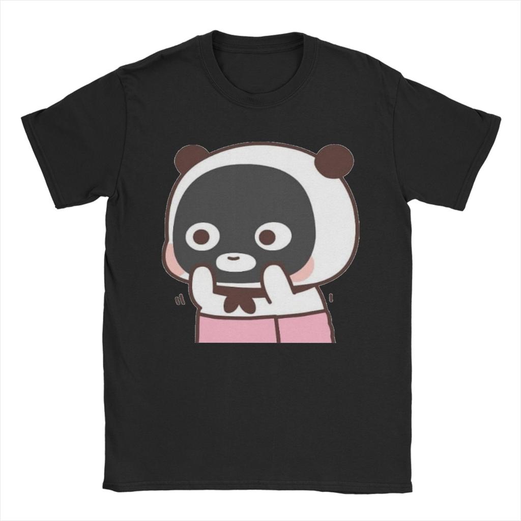 Bubu Is Doing Skin Care Dudu TShirt for Men  Leisure Cotton Tees Round Neck Short Sleeve T Shirts Graphic Printed Tops