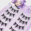 Cat Barbie Eyelashes: Natural, Thick, Photogenic, Double Eyelid Support with Eyeliner