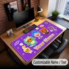 Custom Name Text Big Mouse Pad,El Payaso Plim Plim Soft Non Slip Extended Desk Mat For Home Office