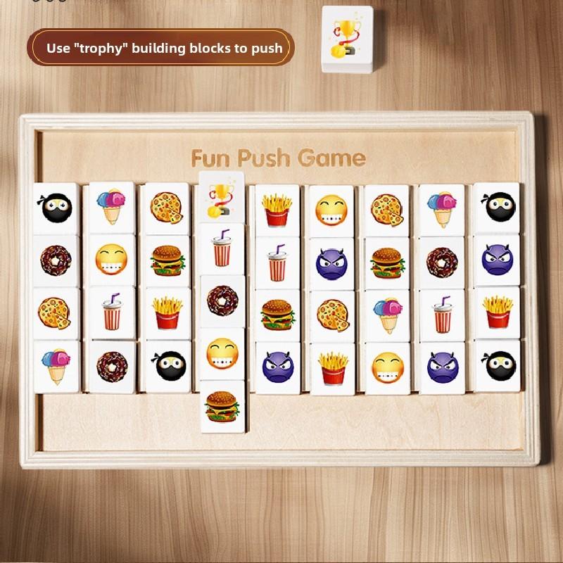 Wooden Educational Puzzle Board Toy With Sorting Logic For Preschool Kids Gift