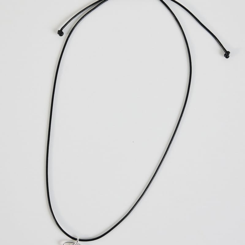Les Bijoux Philosophy LB_Silver Ribbon Necklace