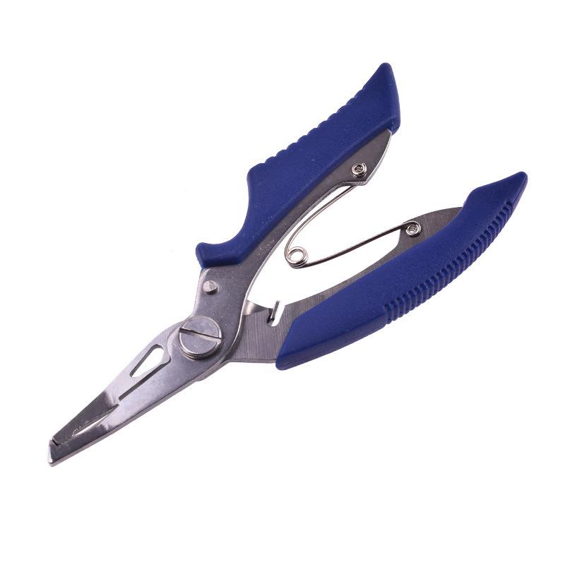 Stainless Steel Small Fishing Pliers: Multi-purpose Lure, Hook Removal, Lead Crimping, and Strong Line Scissors