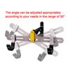 Adjustable Bike Hanger Home Bicycle Wall Mount Rack Horizontal Bike Hook Wall Storage Rack for Indoor Garage Durable