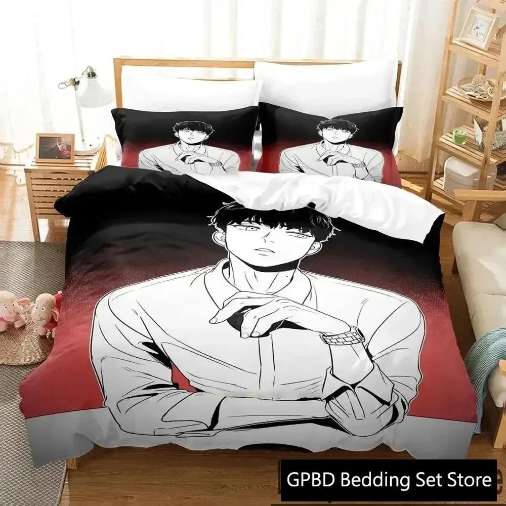 3D Print Anime Bj Alex Bedding Set Duvet Cover Bed Set Quilt Cover Pillowcase Comforter King Queen Size Boys Adult Bedding Set