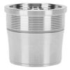 Stainless Steel Reusable Coffee Pod Kit Fit for   Coffee Machine Refillable Coffee Capsule Filter with Spoon Brush
