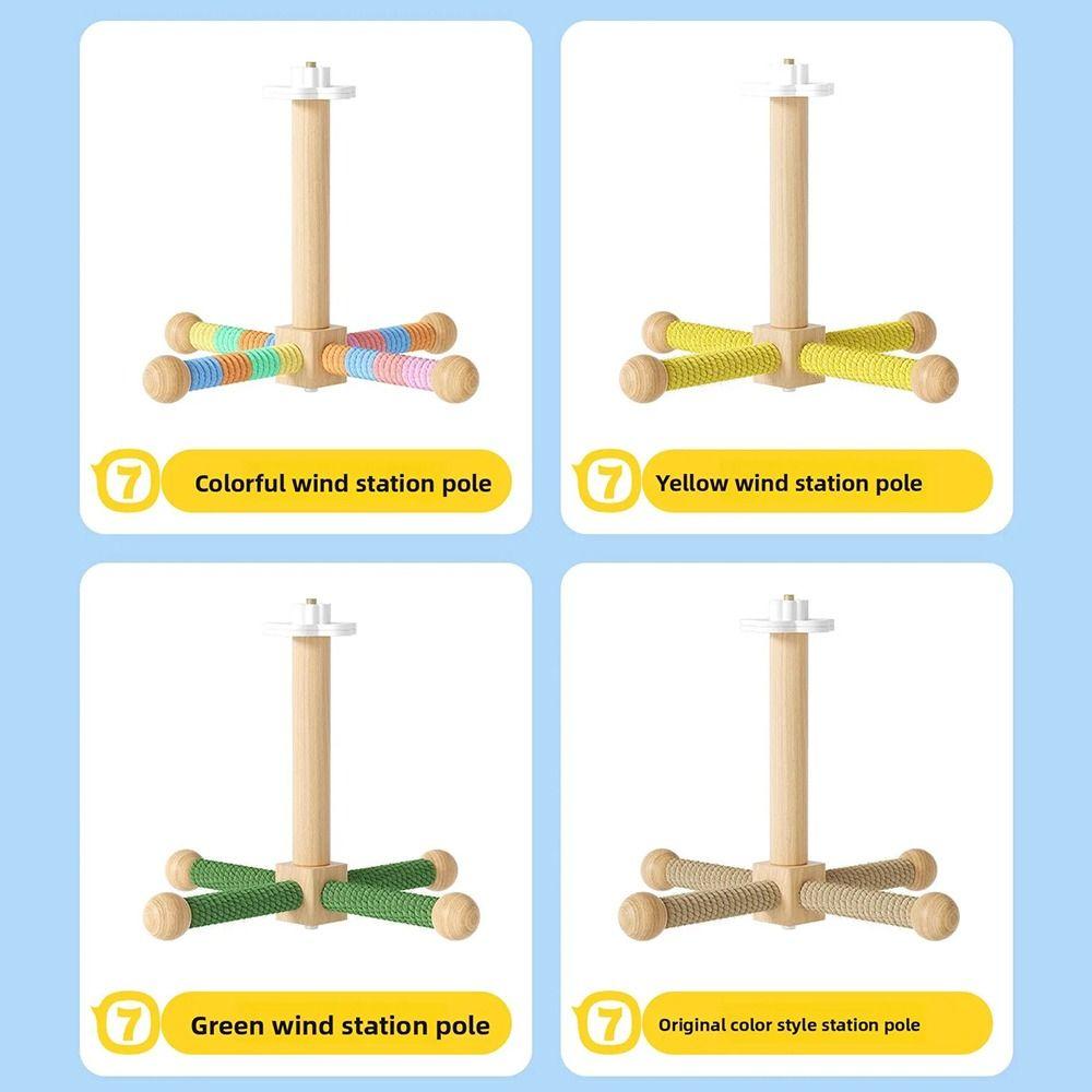 Chew-Proof Construction Wood Bird Training Stand Parrot Play Rack Small Medium Animals
