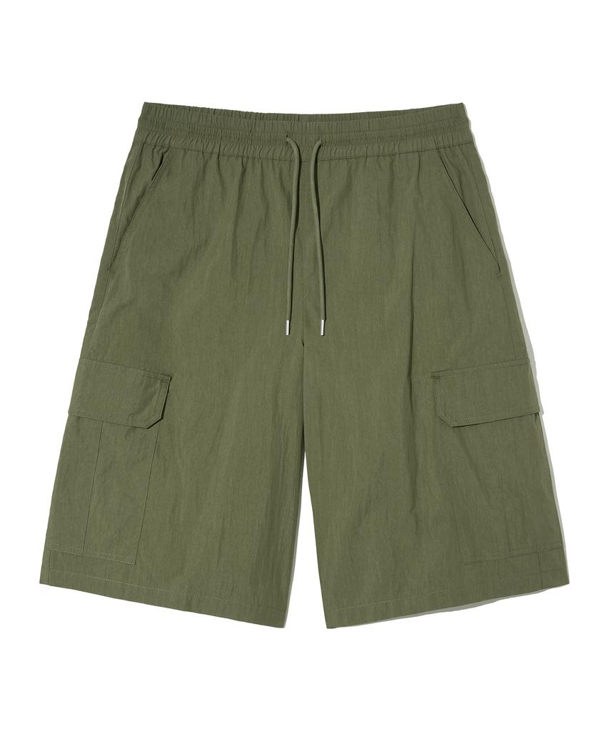 FILLUMINATE Banding Cargo Bermuda Shorts - Khaki