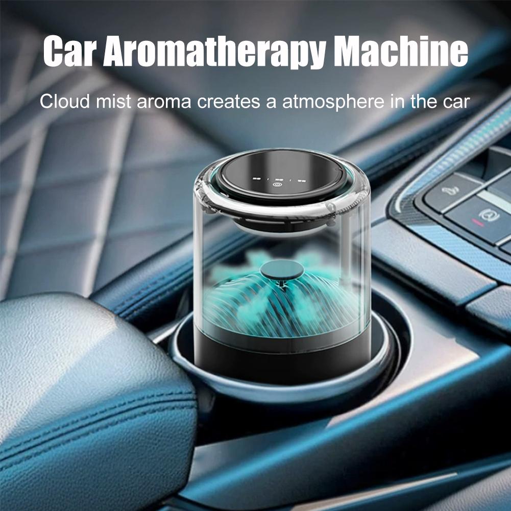 Car Air Freshener - Premium Automotive Fragrance Device With Cloud-View Atomization, Filling The Car With Fragrance Aromatherapy
