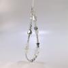 Y2K Silver Phone Lanyard Sweet Girl Beads Phone Chain Cell Phone Strap  Bracelet Keychain