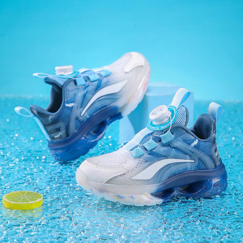 

Дитяча мода, дихаюча одинарна сітка, повсякденна мода, прогулянки, діти, студенти, спортивне взуття для бігу, зручні кросівки для хлопчиків і дівчаток 39 синій/білий