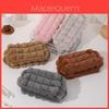 Trousse de creioane plușată pentru elevi cu broderie pentru depozitarea materialelor școlare