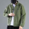 2025 Men's Casual Loose Denim Jacket - Trendy Korean Style for Spring and Autumn