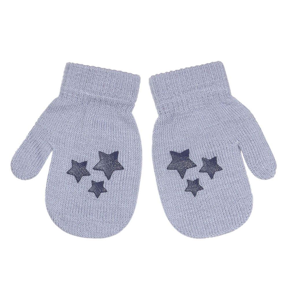 

Baby Boys Girls Star Non-slip Soft Cute Cartoon Kids Gloves Thick Warm Knitted Mittens 05