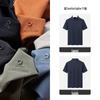 MONTAGUT Men's Silk Blend Short Sleeve Polo Shirt