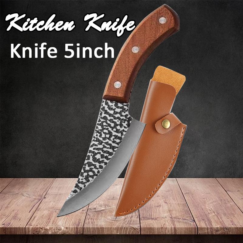 

Кованый нож для обвалки, кухонный нож из нержавеющей стали, мясной нож, нож для нарезки фруктов, мясницкий нож, кухонные принадлежности