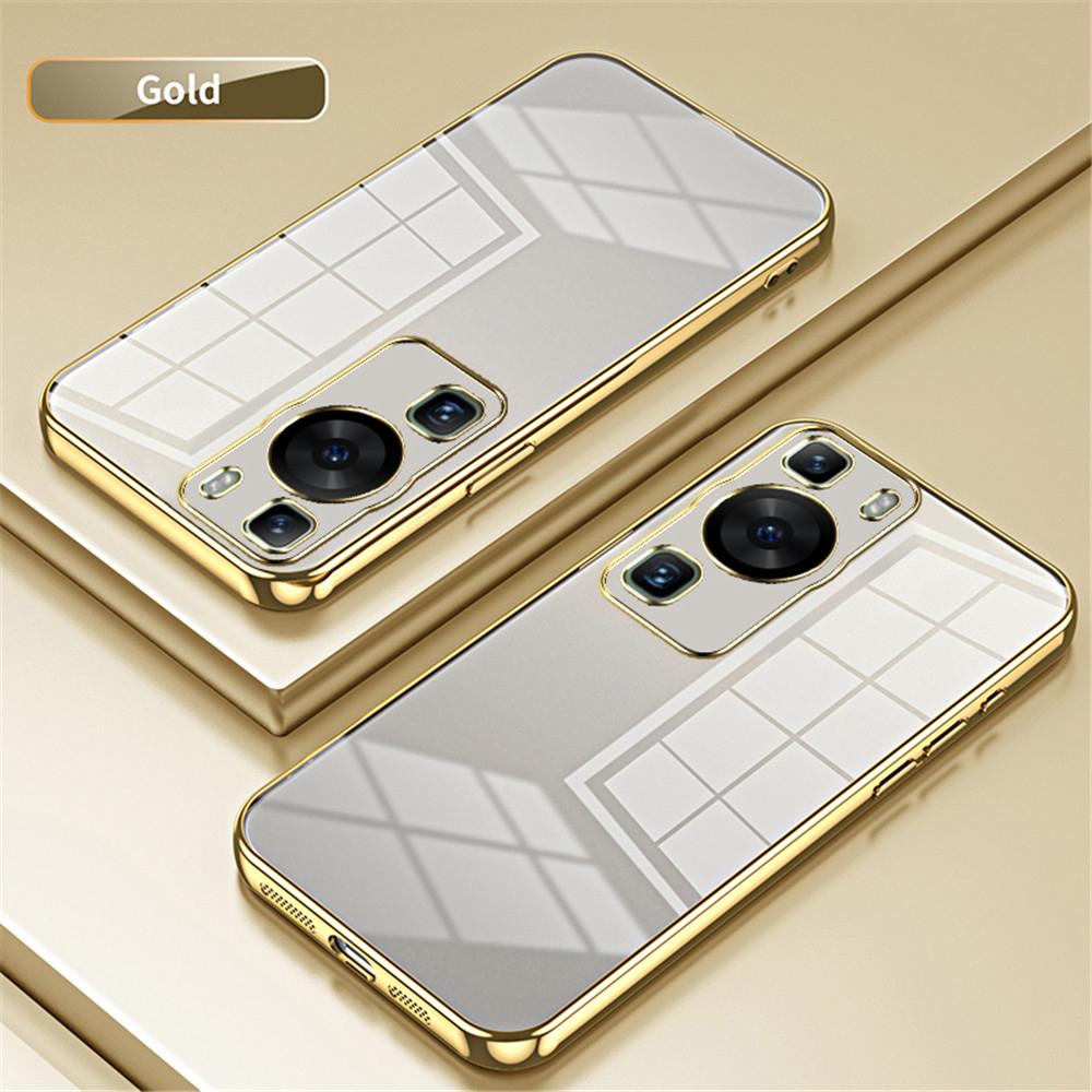 Luxury Plating Bumper Case For Huawei P30 Lite P20 P40 P50 P60 Pro Mate 20 P 30 Silicone Transparent Back Cover P30lite P30pro