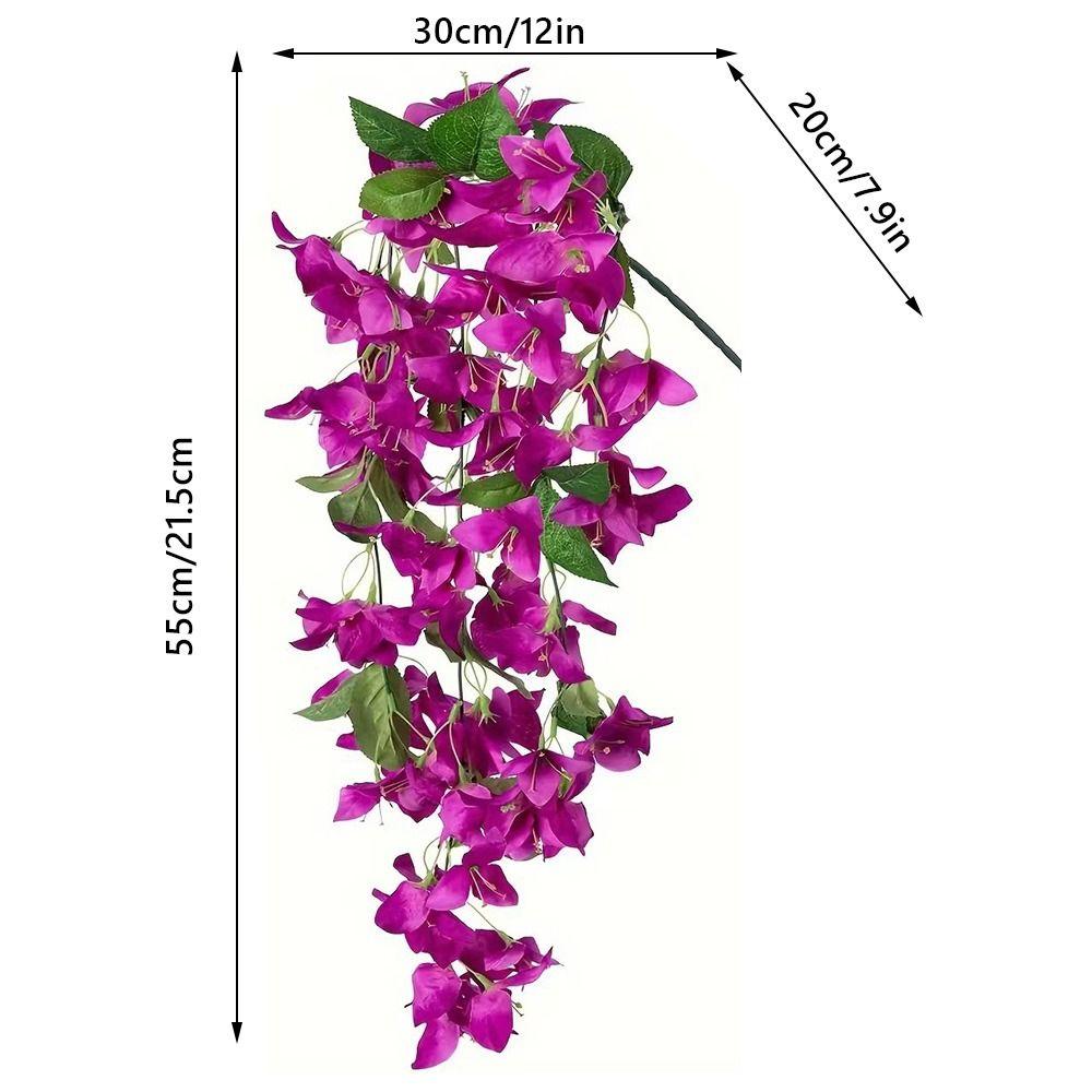 DIY Bougainvillea Artificial Flower Accessories Simulation Flower Rattan  Wedding Favors