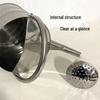 Stainless Steel Large Capacity Watering Can with Movable Handle and Sprayer