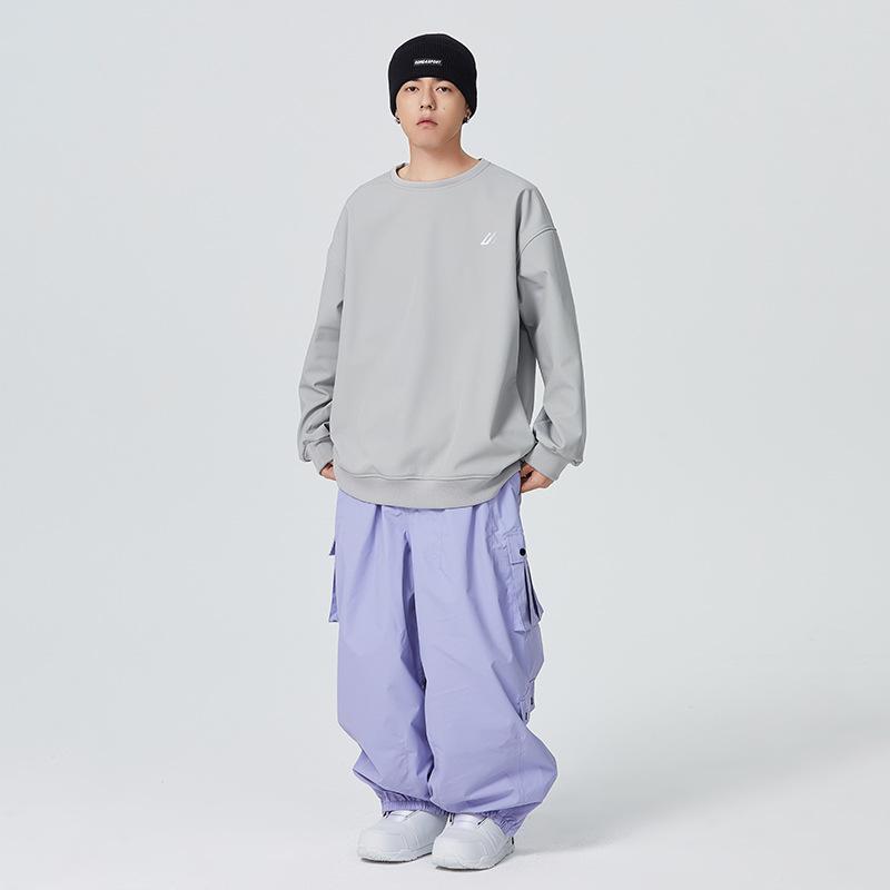 Baggy Snowboard Pants for Women and Men Breathable Loose Fit Snow Pants Waterproof Snowboarding Ski Pants Unisex Insulated Winter Outdoor Skiing Pants