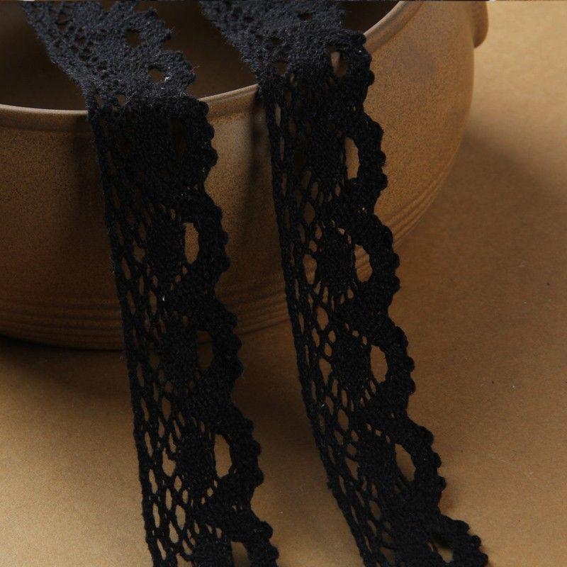 New Lace Accessories Decorative Handmade DIY Material Pack Embroidery Cotton Sewing Lace Belt Apparel Sewing Supplies