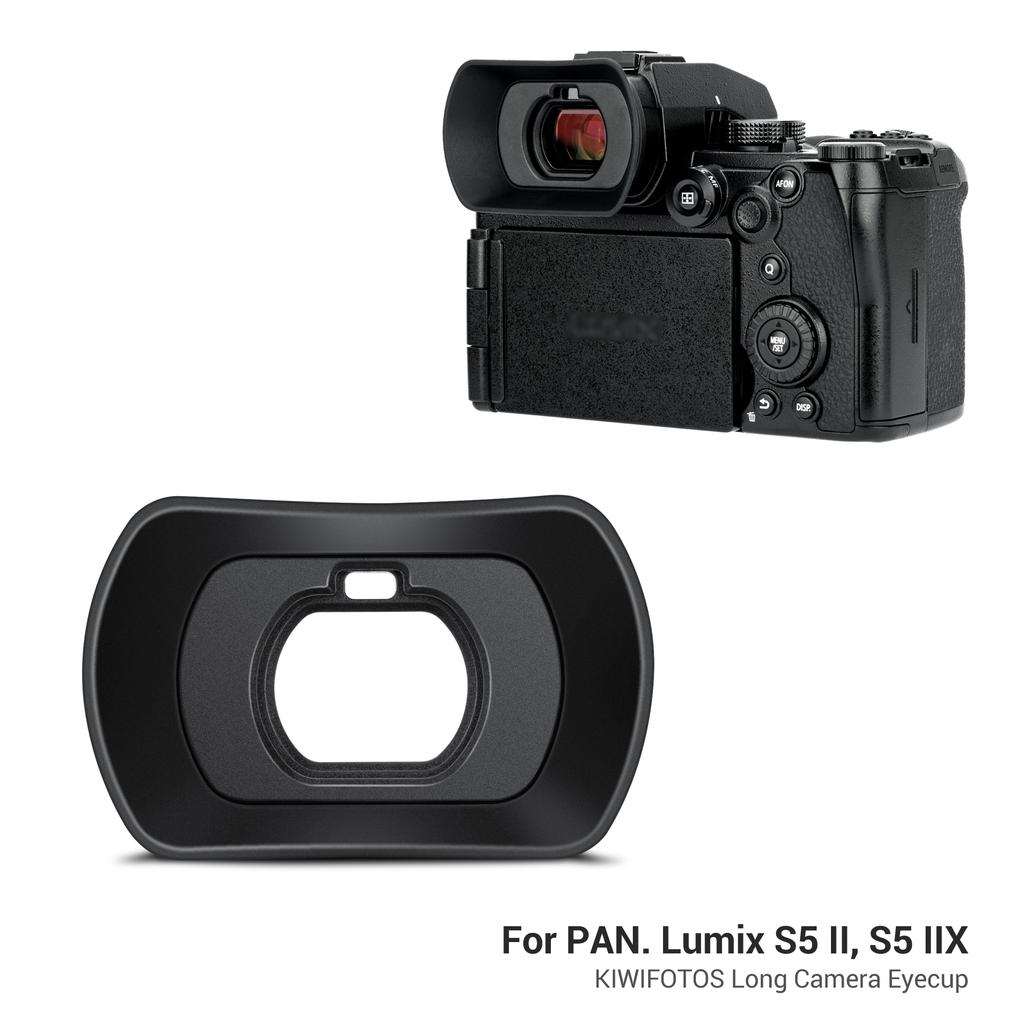 LUMIX S5 S5II S5IIX Eyecup Eyepiece Extended Camera Eye Cup Viewfinder for Panasonic Lumix S5 S5 II S5 IIX S5 II S5 IIX S5M2