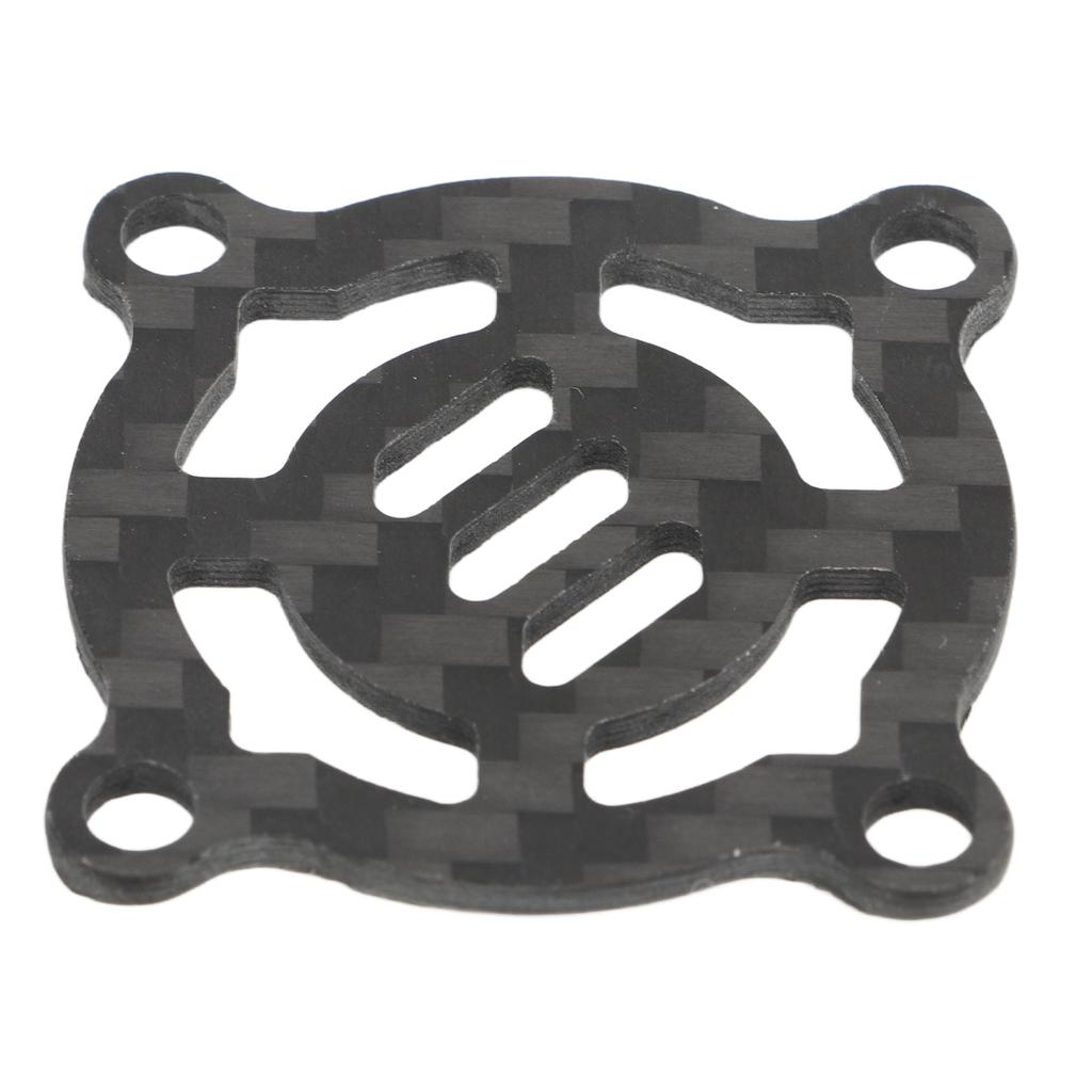 30x30mm Kühlgebläseabdeckung Kohlefaser RC Elektromotor Lüfter Wärmeableitungsabdeckung