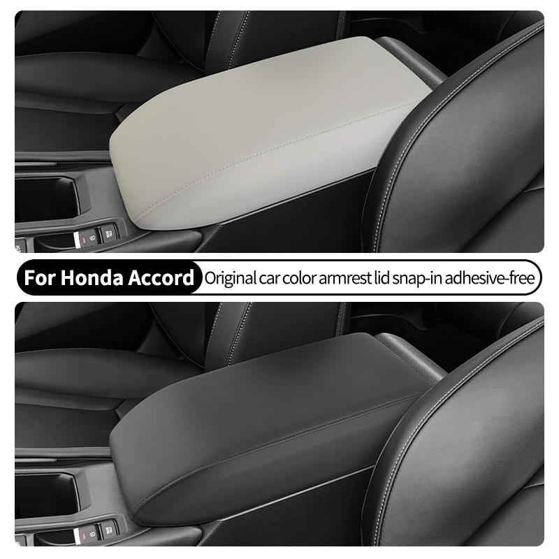 For Honda Accord (–2025) Car Center Console Armrest Box Pad ABS Armrest Protective Cover Auto Interior Tuning Accessories