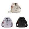 Oxford Fabric Mini Crossbody Bag For Casual Travel With Phone Pocket And Drawstring Closure