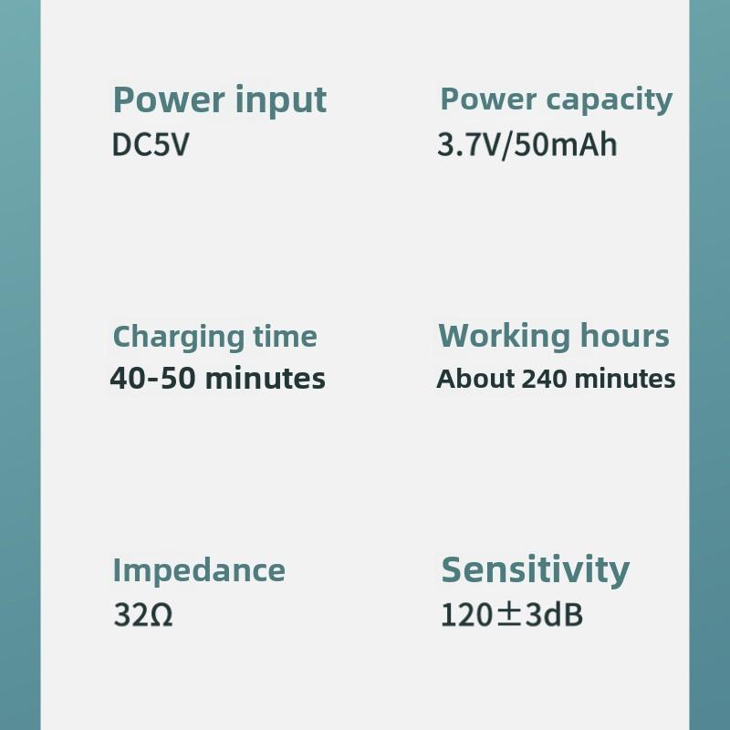 Bluetooth Headset TWS 5.0 Wireless In-ear Touch Digital Display Sports Cross-border Headset