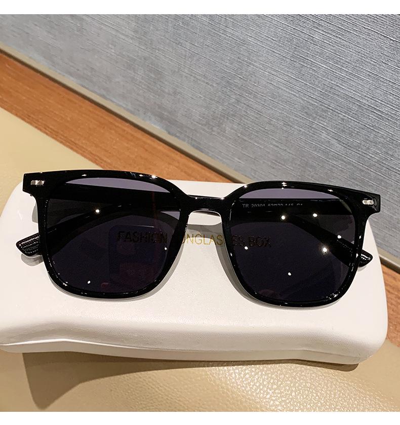 Korean-Style Polarized Sunglasses: Trendy Streetwear for Men & Women