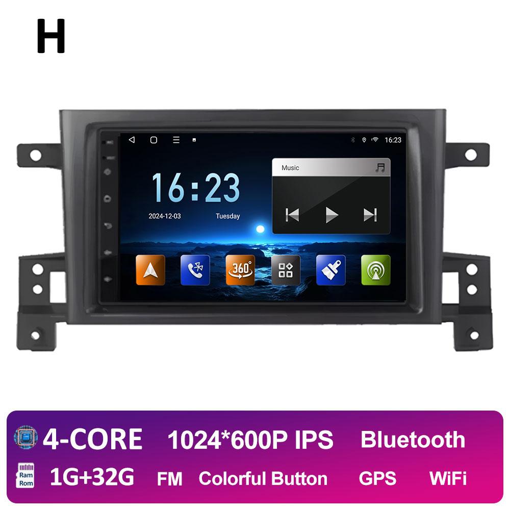 

Интеллектуальная система GPS-навигации для Suzuki Grand Vitara 3 2005 2006 2007 2008 2009 - 2015 Беспроводной автомобильный видеоплеер Carplay No 2 din