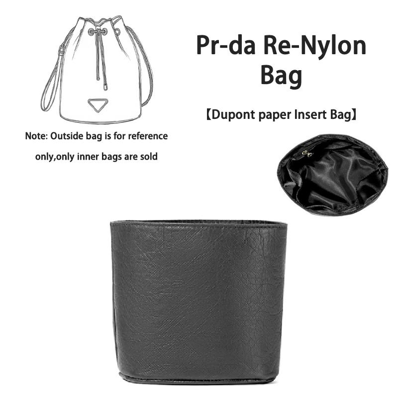EverToner DuPont Paper Purse insert Organizer Fits For Pr-da Re-Nylon Bag Liner Storage Bag Accessories Support Shaper