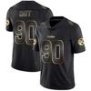 Pittsburgh Steelers NFL Football Jersey Mens Cotton Blend Team Uniform 90 Watt 30 Conner 55 Bush 19 Smith-Schuster Black Gold