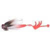 Simulation Mouse Shape Resin Fishing Lure Soft Bait Tackle with Dual Treble Hookwhite