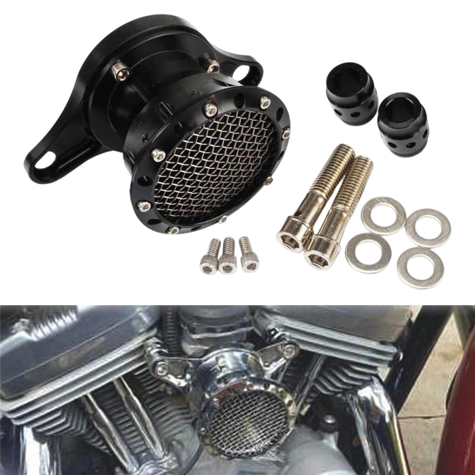 

Air Cleaner Intake Filtering Part Sturdy Replacement for XL883 XL1200 чорний