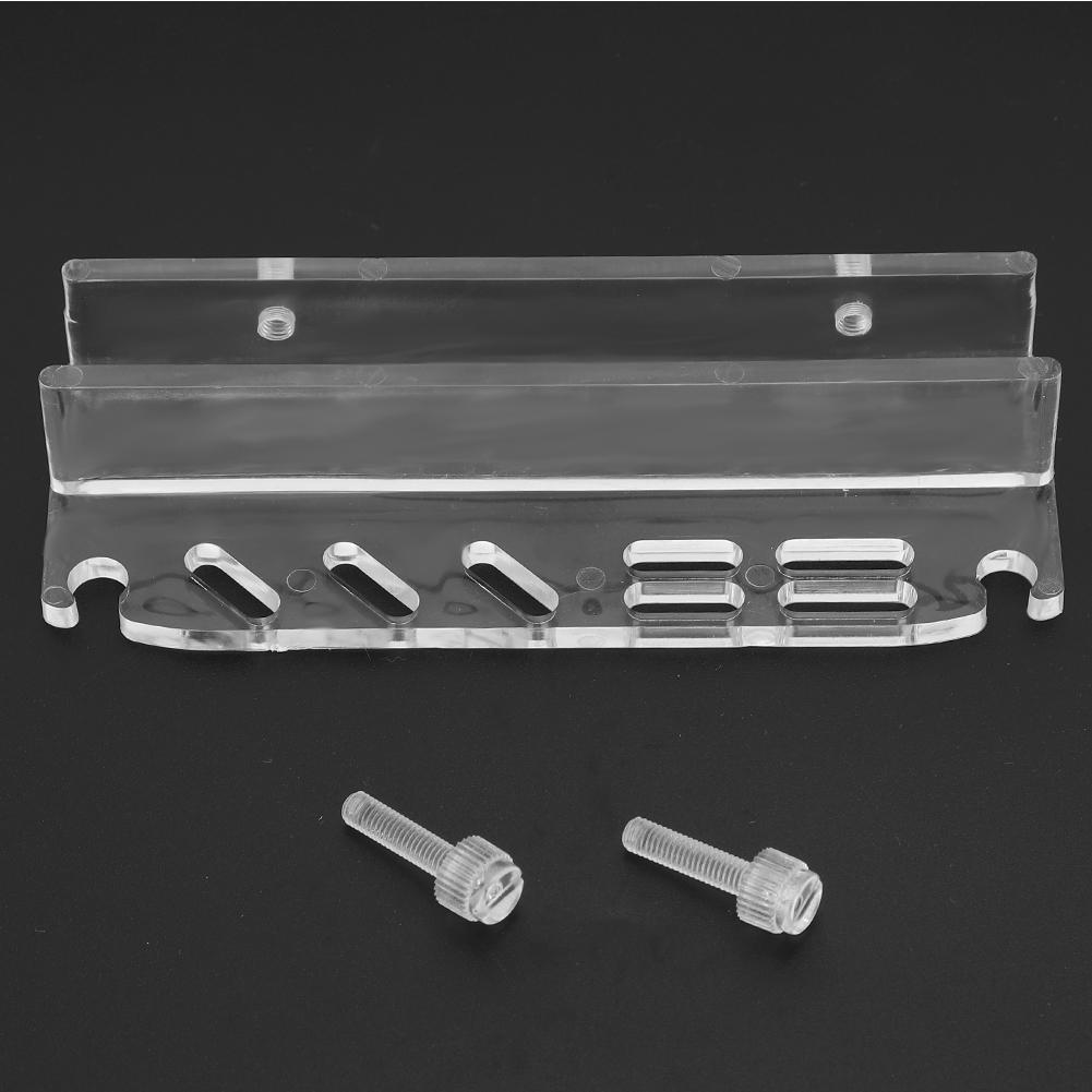 Acrylic Fish Tank Water Plants Tweezer Organizer Storage Bracket Holder for Aquarium Cleaning Tool