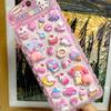 2pcs Sticker Hot Kawaii Pet Butt Soft Pinched Happy Buttocks Decompression Bubble Phone Case Decor Stickers 3d Squeezable Anti Anxiety Fidget