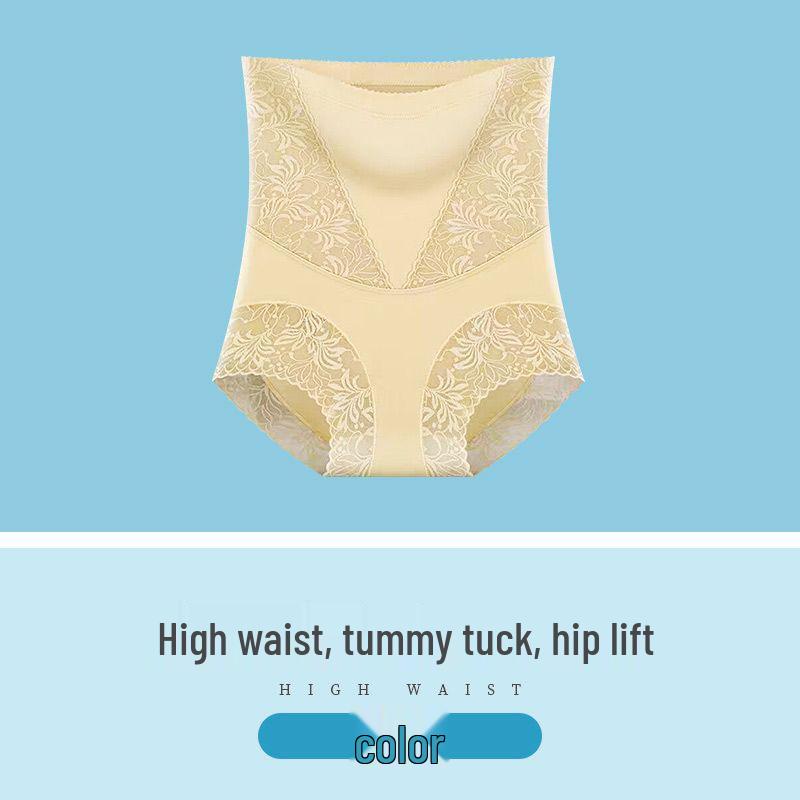 

Безшовні труси з високою талією для контролю живота для жінок - Формують та підтягують живіт після пологів, сідниці та ноги. XXL (140-160 jin) тілесний