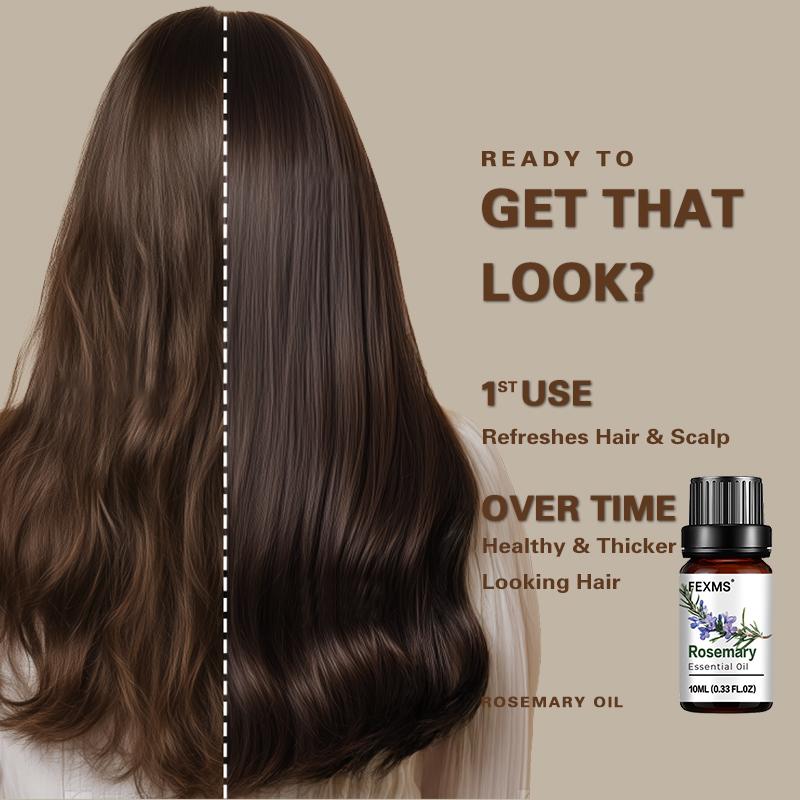 Rosemary Essential Oil 100% Pure Natural - for Sleep, Relax, Skin Moisturizing Care & Aromatherapy
