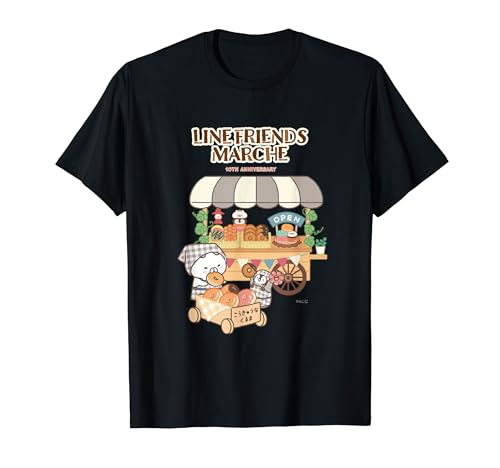 Nekopen Weather Donut Shop Logo Dark Color T-Shirt