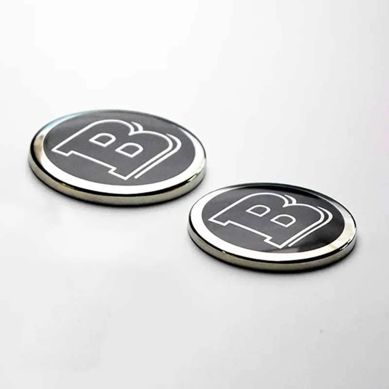 2025 Hot For Benz 1PCS 52/58/73mm Maybach BRABUS Steering Wheel Badge Emblem Decorative Sticker For Mercedes Benz GLA C E S Clas