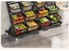 Multifunctional Storage Rack: Kitchen Vegetable, Snack, and Fruit Basket with Multi-layered, Partitioned Design for Living Room or Bedroom.